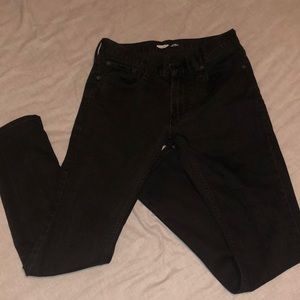 Black skinny jeans
